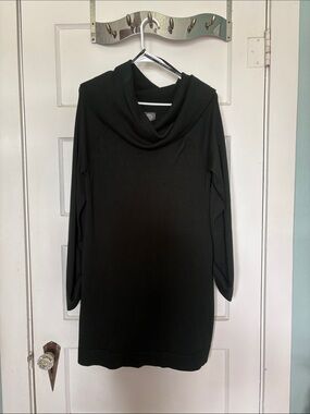 Vince Camuto Dark Forest Green Cowl Neck Women’s Sweater Dress Size M